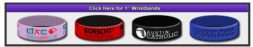 Custom Silicone Wristbands